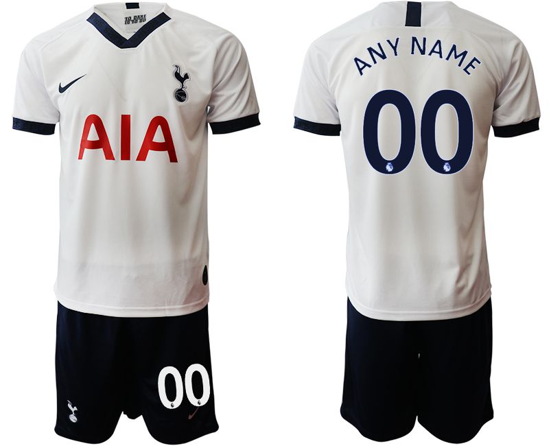 Men 2019-2020 club Tottenham Hotspur home customized white Soccer Jerseys->customized soccer jersey->Custom Jersey